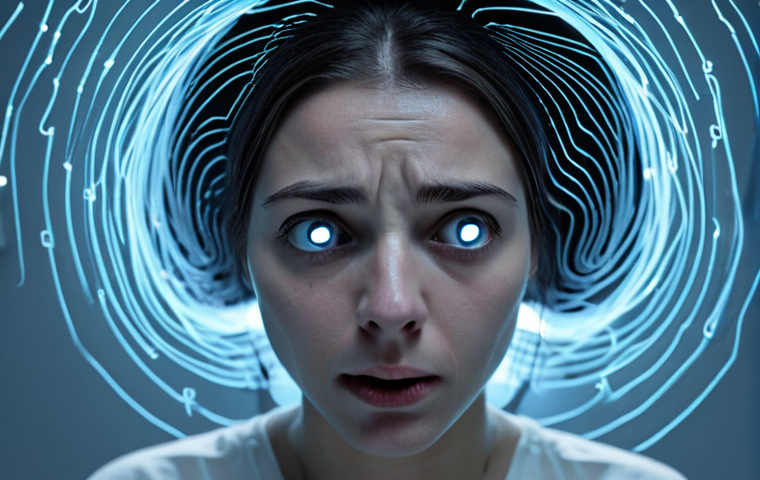 **Image Prompt 1: The Overwhelmed Mind**
    A close-up shot of a person, mid-30s, with a slightly stressed or overwhelmed expression. Digital interface elements, such as swirling notifications, blurred social media feeds, and email icons, subtly form a halo or vortex around their head, symbolizing cognitive overload and the 'incessant whisper' of the digital world. A faint blue light emanates from an unseen screen, reflecting in their slightly strained eyes. The background is a softly blurred, modern Portuguese urban or home interior, emphasizing the omnipresence of technology. Style: Realistic, slightly melancholic, high detail.