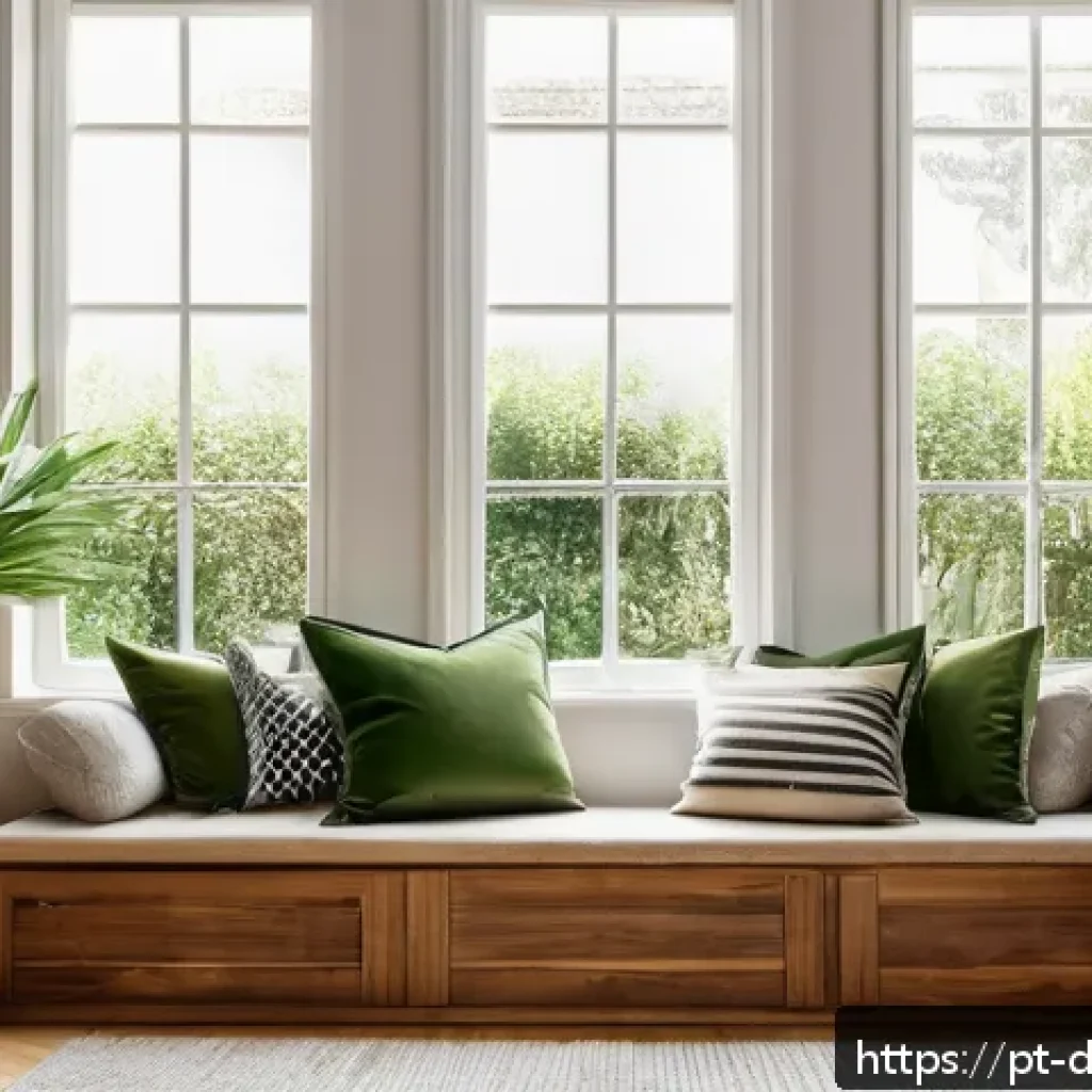 디지털디톡스와 오프라인 생활 즐기기 - A serene indoor living room scene bathed in natural sunlight streaming through large windows, featur...