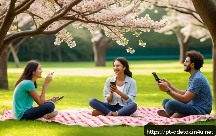 Descubra o poder do digital detox e viva a liberdade do mundo offline hoje mesmo 3 디지털디톡스와 오프라인 생활 즐기기 관련 이미지 1